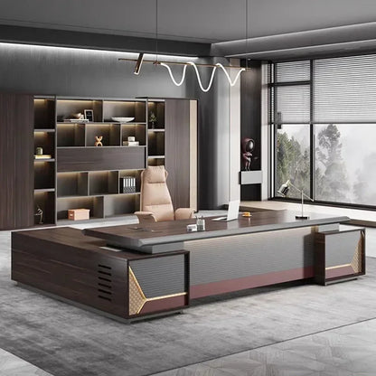 Industrial Office Table Bureau Electric Motion Desk Organizer Computer Desk Executive Office Desks Office Furniture