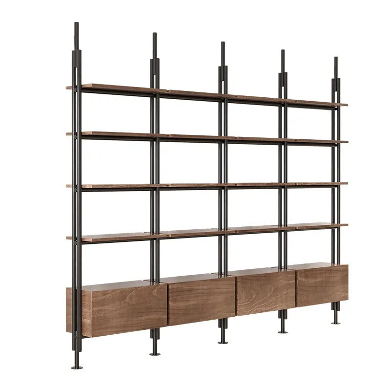 Modern Minimalist Bookcases Floor-to-ceiling Partition Display Racks Bookcases Offices Library Home Furniture Rayonnages JTB