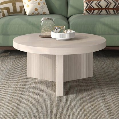 Holm Coffee Table, 32" Wide, White