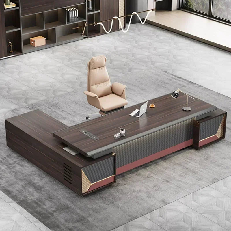 Industrial Office Table Bureau Electric Motion Desk Organizer Computer Desk Executive Office Desks Office Furniture