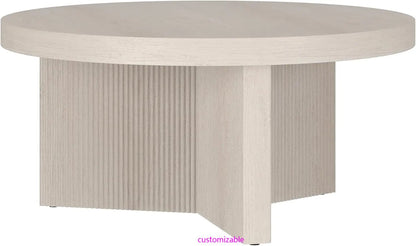 Holm Coffee Table, 32" Wide, White