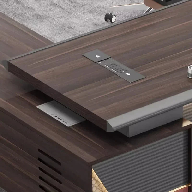 Industrial Office Table Bureau Electric Motion Desk Organizer Computer Desk Executive Office Desks Office Furniture