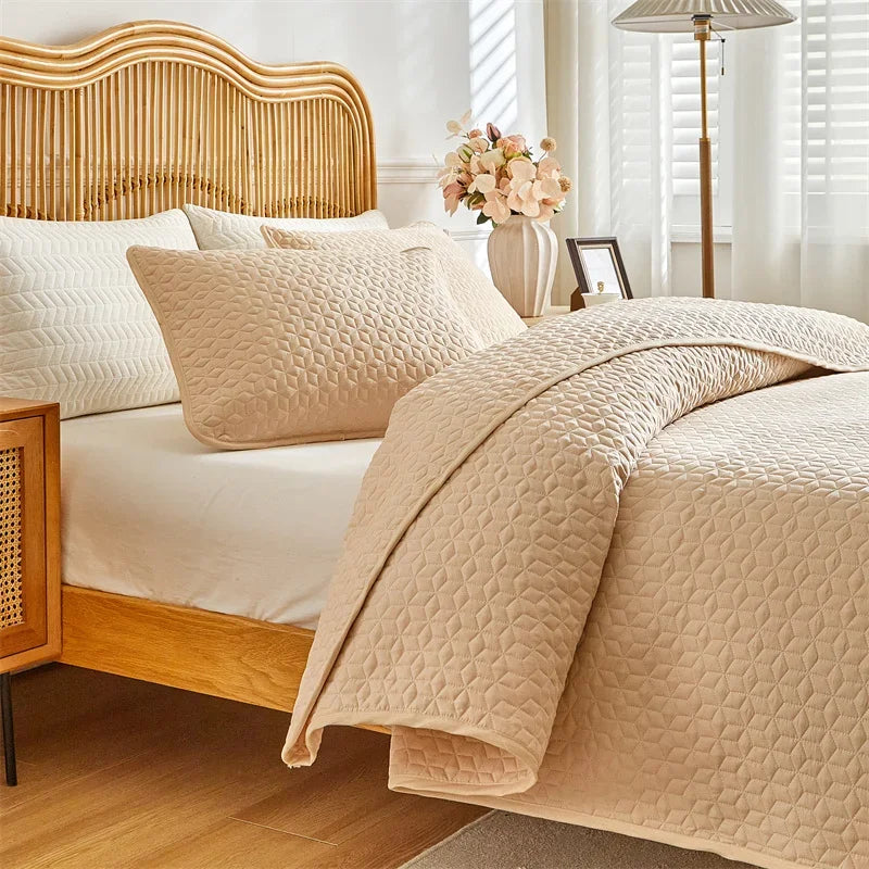 Quilted Coverlet, Bedding Cover Bedspread Coverlet Set For Queen King , Stain & Pet Hair Resistant Blanket Lightweight Bedspread