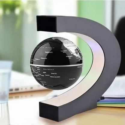 Magnetic Levitation Earth Light Novelty Ball Light Home Decoration Floating Electronic Antigravity Lamp LED Birthday Gifts