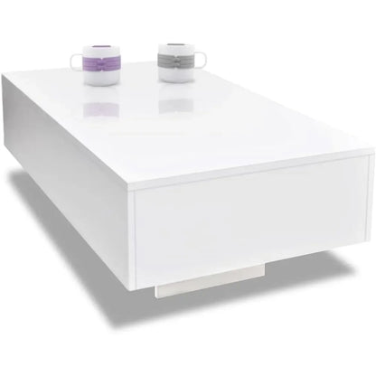 Coffee Table High Gloss White Tea Table Unique Coffee Table Low Tables Smart Modern Coffee Tables Rectangle