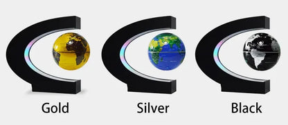 Magnetic Levitation Earth Light Novelty Ball Light Home Decoration Floating Electronic Antigravity Lamp LED Birthday Gifts