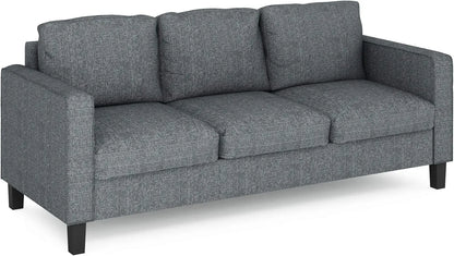 Modern Upholstered 3-Seater Sofa Couch for Living Roo