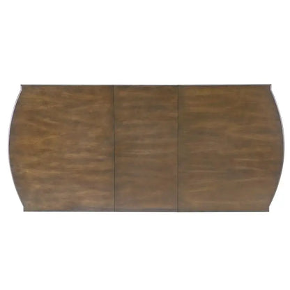 6-Piece Dining Set, Extendable 60-78 inch Wooden Table with Leaf, 4 Upholstered Chairs & Bench for 6, Kitchen Dining Table Set,