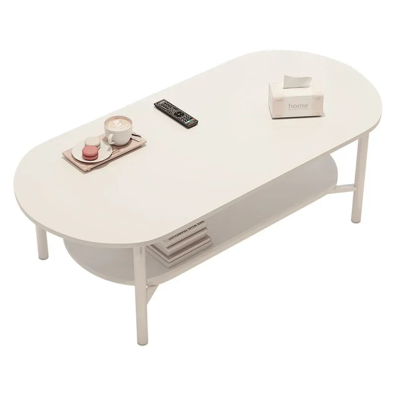 Coffee table small apartment living room household sofa tea table oval table small table