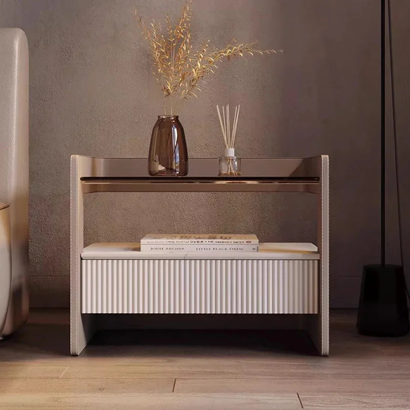 Exquisite Cute Bedside Table Classic Versatile Cozy Minimalist Nightstand Nordic Storage Mesita De Noche Bedroom Furnitures