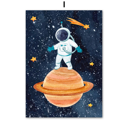 Astronaut Wall Art Canvas Painting